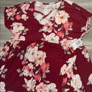 NWT Torrid Strappy Babydoll Top